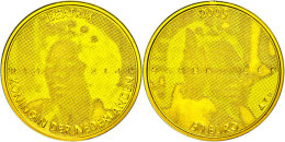 50 Euro, Gold, 2005, 25. Jahrestag Der Thronbesteigung Von Königin Beatrix, KM 263, Schön 141, Im... - Otros & Sin Clasificación