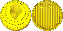 20 Euro, Gold, 2004, Geburt Von Prinzessin Catharina Amalia, KM 249, Schön 132, Im Holzetui Mit OVP Und... - Otros & Sin Clasificación