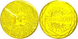 200 Euro, 2011, 50 Jahre Regionen In Frankreich, KM 1757, Schön 1176, Im Papieretui, Ohne Kapsel Und... - Otros & Sin Clasificación
