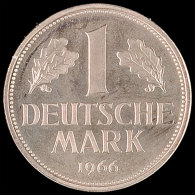 1 Mark, 1966, Prägebuchstabe G, PP., Katalog: J. 385 PP1 Mark, 1966, Embossing Letter G, PP., Catalogue:... - Autres & Non Classés