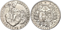 Taler, 1759, Sigismund Von Schrattenbach, Dav. 1252. Zöttl 2973, Hsp?, Ss+.  Thaler, 1759, Sigismund From... - Otros & Sin Clasificación