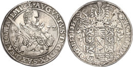 Taler, 1572, August, Schnee 725, Dav. 9798, Kl. Kratzer Und Kl. Schrötlingsfehler, Ss+.  Thaler, 1572,... - Autres & Non Classés