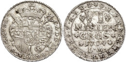 6 Mariengroschen, 1754, Klemens August Herzog Von Bayern, Noss 754, Etwas Poröser Schrötling, Ss+.  6... - Andere & Zonder Classificatie