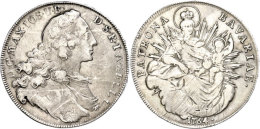 Taler, 1764, Maximilian III. Josef, Dav. 1953, Hahn 306, Justiert, Ss.  SsThaler, 1764, Maximilian III. Joseph,... - Autres & Non Classés