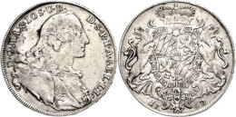 Taler, 1760, Maximilian III. Joseph, Dav. 1949, Ss.  SsThaler, 1760, Maximilian III. Joseph, Dav. 1949, Very... - Andere & Zonder Classificatie