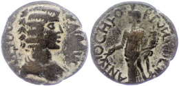Pisidien, AE (5,29g), Julia Domna, 193-217 N. Chr. Av: Büste Nach Rechts, Darum Umschrift. Rev: Genius Mit... - Provincie