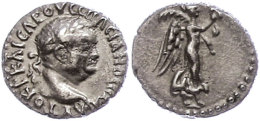 Kaisareia, Kappadokien, Vespasianus, 69-79, Hemidrachme (1,87g). Av: Kopf Nach Rechts, Darum Umschrift. Rev: Nach... - Provinces Et Ateliers