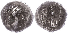 Drachme (3,83g), Ariobarzanos I., 96-63 V. Chr.. Av: Kopf Nach Rechts. Rev: Athena Mit Speer Und Schild Nach Rechts... - Zonder Classificatie