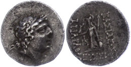 Drachme (3,93g),101-87 V. Chr., Ariarathes IX. Eusebes Philopator. Av: Kopf Nach Rechts. Rev: Athena Mit Schild Und... - Zonder Classificatie