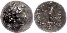 Drachme (4,16g),130-116 V. Chr., Ariarathes VI. Epiphanes Philopator. Av: Kopf Nach Rechts. Rev: Athena Mit Speer... - Non Classés