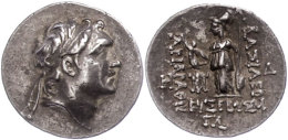 Drachme (4,15g), 220-163 V. Chr., Ariarathes IV. Eusebes. Av: Kopf Nach Rechts. Rev: Athena Mit Speer Und Schild... - Zonder Classificatie