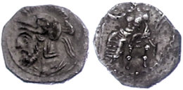 Obol (0,85g), 379-374 V. Chr., Pharnabazos. Av: Thronender Baal Nach Links. Rev: Bärtige Soldatenbüste... - Sin Clasificación