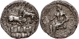 Tarsos, Stater (10,33g), 361-334 V. Chr., Mazaios. Av: Thronender Baaltars Mit Zepter Nach Links, Davor Ähre.... - Sin Clasificación