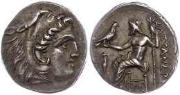 Makedonien, Lampsacus, Drachme (4,15g), 310-301 V. Chr., Alexander III. Av: Herakleskopf Mit Löwenfell Nach... - Zonder Classificatie