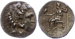 Makedonien, Babylon, Tetradrachme (16,94g), Postum, 317-311 V. Chr., Alexander III. Av: Herakleskopf Mit... - Zonder Classificatie