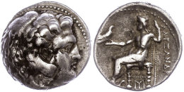 Makedonien, Susa, Tetradrachme (16,67g), Ca. 320-316 V. Chr., Alexander III. Av: Herakleskopf Mit Löwenfell... - Zonder Classificatie