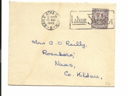 Lettre Irlande 1945 (12) - Storia Postale