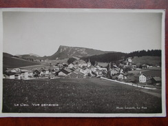 SUISSE - LE LIEU - Vue Générale. (CPSM Rare) - Le Lieu