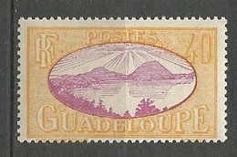 GUADELOUPE   N° 108 GOM COLONIALE   NEUF* TRACE DE CHARNIERE  / MH / - Neufs