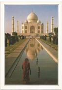 T1286 India - Taj Mahal - Cartolina Con Legenda Descrittiva / Non Viaggiata - Asie