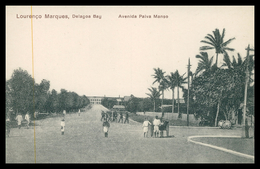 LOURENÇO MARQUES - Avenida Paiva Manso ( Ed. Spanos & Tsitsias Nº 6768) Carte Postale - Mozambique