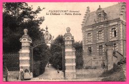 Flixecourt - Le Château - Petite Entrée - Animée - Vve LECLERCQ Propriété Exclusive - 1925 - Flixecourt