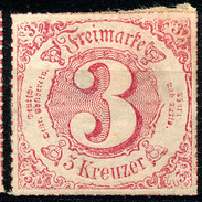 Stamp Thurn And Taxis 1867 3kr Mint Lot11 - Neufs