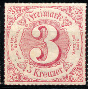 Stamp Thurn And Taxis 1867 3kr Mint Lot13 - Ungebraucht
