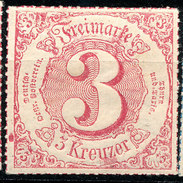 Stamp Thurn And Taxis 1867 3kr Mint Lot14 - Postfris