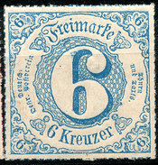 Stamp Thurn And Taxis 1865-67 6kr Mint Lot15 - Ungebraucht