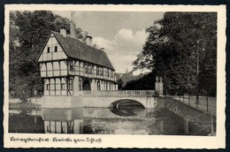 8922 - Alte Ansichtskarte - Burgsteinfurt Steinfurt - Brücke Zum Schloß - Schöning - N. Gel TOP - Steinfurt