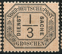 Stamp North German 1870 Confederation Official 1/3gr Mint  Lot22 - Neufs