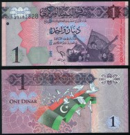 Libya P 76 - 1 Dinar 2013 - UNC - Libye