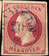 Stamp German States Hanover 1859-61 1g Used  Lot2 - Hanover