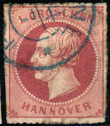 Stamp German States Hanover 1859-61 1g Used  Lot5 - Hanover