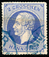 Stamp German States Hanover 1864 2g Used  Lot2 - Hanovre