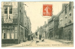 VILLAINES LA JUHEL : Grande Rue Et St Nicolas - Villaines La Juhel