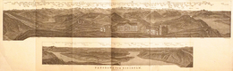 Carte Géographique: Panorama Baedeker 1907 - Panorama Vom Rigikulm - See Von Küssnacht - Carte Geographique