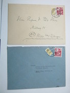 1949 , 20 Pfg. UPU Je Mit Wohnungsmarke Auf Brief Aus Tübingen - Autres & Non Classés