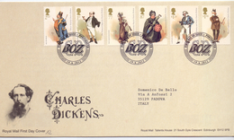 Great BritainFDC 2012 Dickens NEW PRICE - 2011-2020 Ediciones Decimales