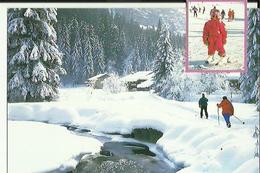 Carte De Sport D'Hiver ( Ski )  _ Photo  B  Bodin - Sports D'hiver