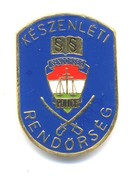 Insigne De Béret De La Police Hongroise - Police & Gendarmerie