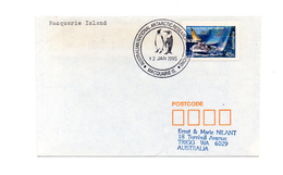ENVELOPPE POLAIRE DU 12/01/1995  MACQUARIE ISLAND - Cartas & Documentos