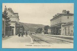 CPA  Chemin De Fer La Gare TONNERRE 89 - Tonnerre