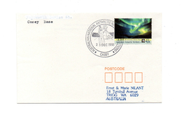 ENVELOPPE POLAIRE DU 23/12/1991  CASEY BASE - Covers & Documents