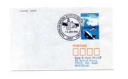 ENVELOPPE POLAIRE DU 15/01/1996  CASEY BASE - Storia Postale