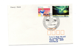 ENVELOPPE POLAIRE DU 22/12/1991  CASEY BASE - Briefe U. Dokumente