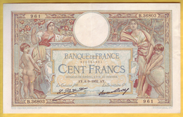 BILLET FRANCAIS - 100 Francs Luc Olivier Merson 8-9-1932 SUP - 100 F 1908-1939 ''Luc Olivier Merson''
