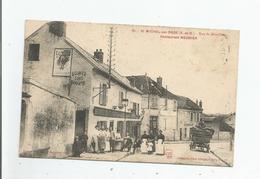 ST MICHEL SUR ORGE (S ET O) 34 RUE DE MONTLERY RESTAURANT MEUNIER (BELLE ANIMATION ET PUBLICITE LU LEFEVRE UTILE)1913 - Saint Michel Sur Orge