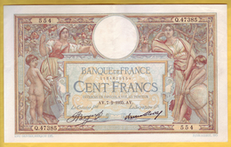 BILLET FRANCAIS - 100 Francs Luc Olivier Merson 7-2-1935 SUP - 100 F 1908-1939 ''Luc Olivier Merson''